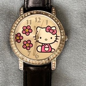 Sanrio Hello Kitty Sakura Flowers Analog Ladies Watch.